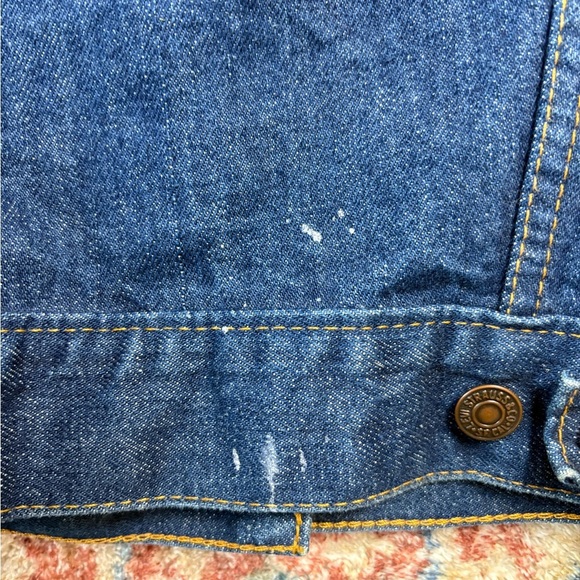 Vintage 80s Levi’s Darkwash Denim Jacket Small - Picture 6 of 6